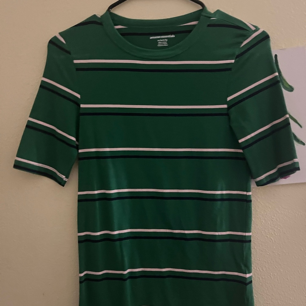 Green Striped T-Shirt